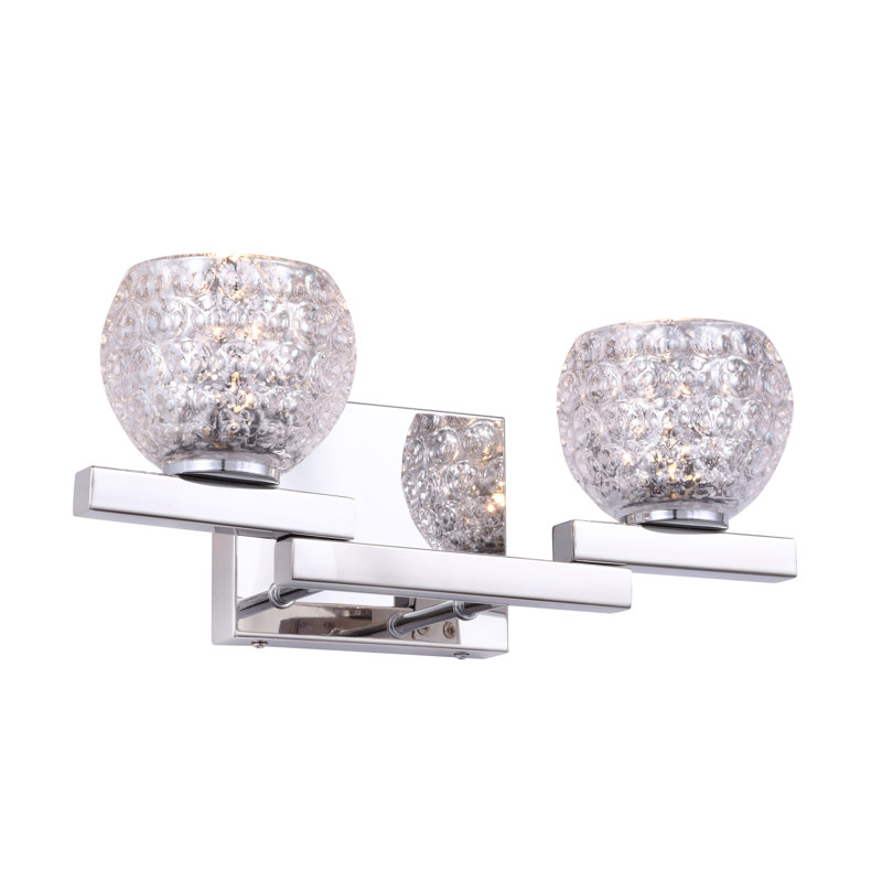 House of Hampton® Haslemere 2 Light Vanity Light Wayfair